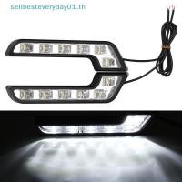 ราคา Sellingbest 1PCS Daytime Running 12V 6 ไฟ LED L รูปขับรถโคมไฟกลางวันวิ่งหมอกกันน้ํารถ LED โคมไฟเปลี่ยน (45916615315)