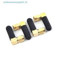 ราคา Sellingbest 2PCS Mini Rubber 3dBi 2 4ghz เสาอากาศ WIFI SMA เสาอากาศเราเตอร์ชาย (53266531989)