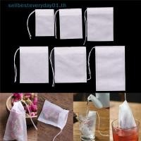 ราคา Sellingbest 100 ชิ้นไม่ทอถุงชาที่ว่างเปล่า String ซีลความร้อนกระดาษกรองถุงชาสมุนไพร (57966586173)