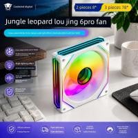 ราคา พัดลมคอม 120mm พัดลมคอม rgb Jungle Leopard 6pro Magic Light Synchronization พัดลมแชสซี 3 เข็ม (48266627639)