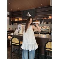 ราคา เสื้อสายเดี่ยวลูกไม้ สายเดี่ยวลูกไม้สาวอวบ เสื้อชั้นในสตรี ผู้หญิงฤดูร้อนด้านนอกสวมใส่ 2026 ใหม่สไตล์ภาษาฝรั่งเศสคําลูกไม้สีขาวหลวม สูง จบ แขนกุดด้านบน (40933491181)