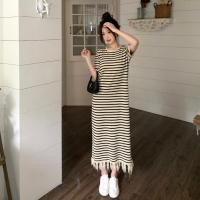 ราคา ชุดเดรสสาวอวบ เดรสสาวอวบ ลดอายุฤดูร้อนไขมัน MM หลวมสไตล์ตะวันตก Slimmer ดูกระโปรง (43833486829)