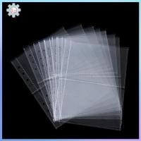ราคา LEFT 10 ชิ้นมาตรฐานพลาสติกใสอัลบั้มภาพโปร่งใส A5 Binder แขนเติม GHT (48362179710)