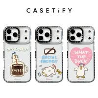 ราคา เคสTPU เคสมือถือการ์ตูนดื่มกาแฟเป็ดเคสโทรศัพท์สําหรับ ไอโฟน 17 17อากาศ 16 15 14 13 12 11 กันกระแทก ต้านสีเหลือง (55506546394)