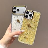 ราคา เคสไอโฟนม้าสีทองเหมาะสําหรับ ไอโฟน 17 มือโปร สูงสุด ไอโฟน 17 16 15 14 13 12 11 (26594198438)