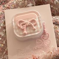 ราคา 3D Bow Tie ใช้ได้กับเคสหูฟังบลูทูธ Apple AirPods 4 AirPods 1 2 AirPods Pro 2 PRO 3 MWTB (40980052787)