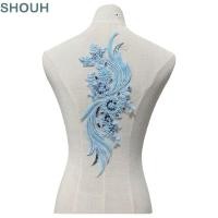 ราคา SHUH แพทช์เย็บปักถักร้อย ไข่มุก DIY เย็บลูกไม้ผ้า Applique Patch ลูกไม้ดอกไม้ลูกปัดลูกไม้ Applique Trim เสื้อผ้าตกแต่ง (57863725833)