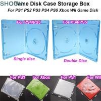 ราคา SHOUH 1pcs CD เกมป้องกันกล่อง อุปกรณ์เสริมเปลี่ยนป้องกันออกแบบ CD เกม พลาสติก CD DVD แผ่นกล่องเก็บสําหรับ PS1 PS2 PS3 PS4 PS5 Xbox WII (55163692372)