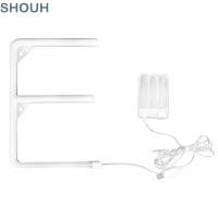 ราคา SHOUH ไฟตัวอักษรนีออน ติดผนัง USB แบตเตอรี่ดําเนินการป้าย LED Neon ตัวอักษรสไตล์ E รูปตัวอักษร Neon Art Light ตกแต่งงานแต่งงาน (54965613120)