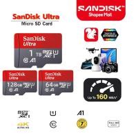 ราคา ส่งด่วน SANDISK Ultra Micro SDcard 32 64 128GB 100MB UHS I memory card sdcard แท้ กล้องหน้ารถ โทรศัพท์ (51466926797)