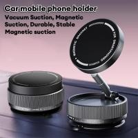 ราคา UTUONY Vacuum Suction Car Phone Holder Suction Cup Folding Magnetic Bracket Rotatable (40058559046)