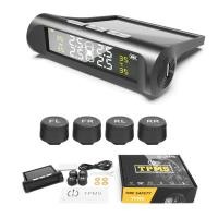 ราคา NEW TPMS ที่วัดลมยางรถ 4ล้อ พลังงานแสงอาทิตย์ วัดลมยางรถยนต์ เกวัดลม เกจวัดแรงดันลม เกจ์วัดลมยาง พร้อม USB Solar Extern (42254166807)