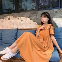 ราคา จํากัดเวลา เซคคิล ชุดเดรสด้านหน้าและด้านหลังกลางความยาวฤดูร้อนสไตล์ใหม่เวอร์ชั่นเกาหลีน่ารักนักเรียน ก เส้น หลวมกระโปรงแกว่งขนาดใ (42433971179)