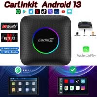 ราคา จัดส่งในกรุงเทพฯ EU 4 64G Carlinkit Carplay AI box Android auto Wireless Carplay Dongle รถ Android 13 0 TBOX carlink kit อะแดปเตอร์กล่องทีวีรถยนต์ (28622404478)