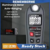 ราคา Pocket Lux Meter Sensor สวิตช์หน่วยคู่ Fc Lux เครื่องทดสอบแสงแบบพกพา 0 200000 เพื่อการวัดความสว่างที่แม่นยํา (56912399575)
