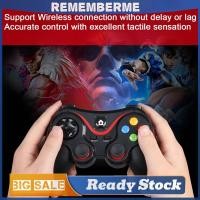 ราคา V8 2 4G Gamepad จอยสติ๊กไร้สายจอยสติ๊ก Gamepad สําหรับ Android iOS PC PS3 สวิตช์ (53712797364)