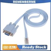 ราคา RJ45 Male to DB9 Female 1 5m Network Console Cable for Cisco Switch Router (48012820733)