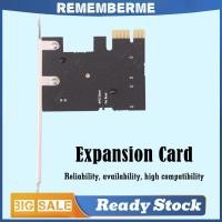 ราคา คอมพิวเตอร์เดสก์ท็อป PCI E 1x ถึง SATA3 0 2 พอร์ต Riser การ์ดสําหรับ Windows Qunhui NAS LINUX อุปกรณ์เสริมคอมพิวเตอร์ (43832008814)