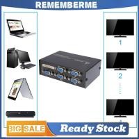 ราคา 4 พอร์ต VGA Splitter กล่อง 1 ใน 4 ออก 4 PC ถึง 1 Monitor Video Splitter 130MHz Bandwidth VGA Vedio Splitter สวิตช์ VGA สําหรับ PC Monitor (42582013749)