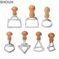 ราคา SHOUH 7PCS เกี๊ยวแม่พิมพ์ ไม้อลูมิเนียม Ravioli ชุดเครื่องตัด ทนทานส่วนบุคคล Upright Fluted Edge เครื่องตัดคุกกี้ Lasagna Pierogi (53964797756)
