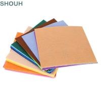 ราคา SHOUH 40 ชิ้นหัตถกรรมสักหลาดสแควร์ คละสีรูปร่างแผ่นผ้าสักหลาด ตกแต่งทอผ้าเย็บผ้า DIY สําหรับโครงการเย็บผ้า (58064053687)