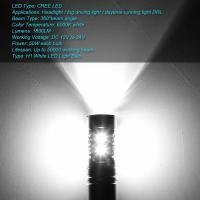 ราคา Hot Fashion หลอดไฟหน้า LED H1 1 คู่ ไฟหน้ารถสว่างเป็นพิเศษ ไฟรถยนต์ (44333679019)