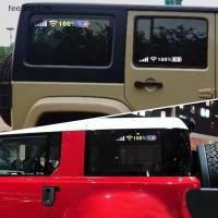 ราคา Hot Fashion Wifi Battery Level Mark Car Vinyl Decals กระจกรถยนต์ด้านหลังตลก Stiers (41433919543)
