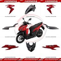 ราคา ชุดสี HONDA CLICK125I ปี2021 สีแดง แท้ศูนย์ (21292017473)
