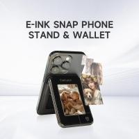 ราคา MagSafe E Ink Snap ขาตั้งโทรศัพท์และกระเป๋าสตางค์ฟังก์ชั่น NFC สมาร์ทแม่เหล็กกระเป๋าสําหรับ iphone 16 15 14 13 Pro Max DIY แบตเตอรี่ฟรี (48808132114)