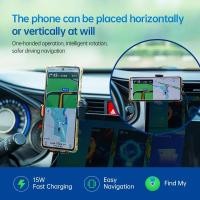 ราคา 15W Fast Charging AP500 Universal Car Wireless Charger Universal Auto Phone Holder (49501879918)