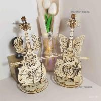 ราคา กล่องดนตรีแฮนด์เมดเชลโลไม้ประกอบโมเดลเครื่องประดับ (27519977639)