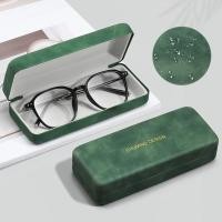 ราคา กล่องใส่แว่นตา กล่องเก็บแว่นตา กล่องใส่แว่นตามินิมอล พกพาสะดวก หนังPU (27468593639)