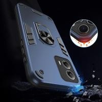 ราคา สําหรับ โมโตโรล่า โมโต ก53 เคสเกราะที่ทนทานพร้อมที่วางแหวนฝาครอบป้องกันขาตั้ง (48365790956)