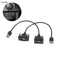 ราคา ที่ต้องการ แผงหน้าปัดรถยนต์ Flush Mount USB 2 0 แผงพอร์ตอะแดปเตอร์สายเคเบิลต่อขยายชายกับหญิงสําหรับ Vigo RAV4 ขาย (56666927397)