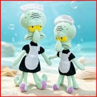 ราคา PF SpongeBob SquarePants Squidward Quincy Tentacles Plushie น่ารักชุดแม่บ้านตุ๊กตาตุ๊กตาหมอนนุ่ม (55265947990)