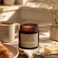 ราคา เทียนหอมไขถั่วเหลือง Art of Scent Vanilla Butter Cream Cozy Soy Wax Candle สำหรับเช้าวันหยุดแสนอบอุ่น (50313905687)
