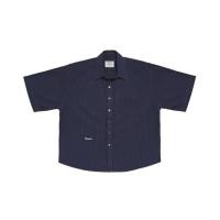 ราคา Ashworks Navy short sleeve seersucker shirt เสื้อเชิ้ตแขนสั้นสีกรมเซียซักเกอร์ (55967304895)