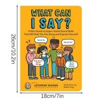 ราคา พูดอะไรได้ไหม คู่มือ Kid to Super Useful Social Skills 50 สคริปต์สําหรับการสื่อสาร Empathy NYT ขายดีสําหรับ Tweens Teens 10 (46216552145)
