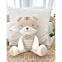 ราคา ของแท้ 100 ตุ๊กตาเสือ Honey Baby Tiger จากแบรนด์ JOHN N TREE Organic สูง37 cm ทำจากผ้าฝ้ายออร์แกนิก 100 จากเกาหลี (54210038015)