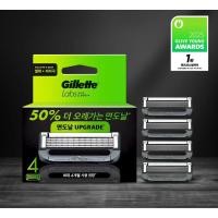 ราคา ของแท้ 100 ใบมีดโกนหนวดสำหรับเปลี่ยน Gillette Labs ใบมีด 5 ชั้น แพ็ค 4ชิ้น จากเกาหลี (52460297641)