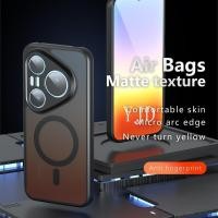 ราคา สําหรับ Huawei Pura 90s Pro Max Matte Texture Air กระเป๋าแม่เหล็กดึงดูดไม่เคยเลี้ยวสีเหลือง Anti Drop เคสโทรศัพท์ (45714293440)