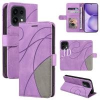 ราคา เคสสําหรับ OPPO Reno16 Pro Reno16F สองสี Splice ช่องเสียบการ์ดหนังสายคล้องมือ Anti Drop เคสโทรศัพท์ (45113417678)