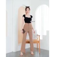 ราคา ส่งต่อ กางเกงเอวสูงใส่ทำงาน ทรงสวยมาก (28790275206)