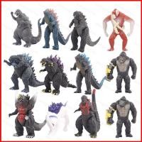 ราคา GL 12pcs Godzilla vs Kong 2 Action Figure Scar King Shimo Godzilla Kong ตุ๊กตาของเล่นสําหรับของขวัญเด็กเครื่องประดับ GL (58067296939)