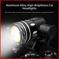 ราคา GL ไฟจักรยาน LED แบบชาร์จไฟได้ Zoomable 360 หมุนอลูมิเนียมกีฬากลางแจ้งขี่จักรยานไฟหน้า GL (53815677725)