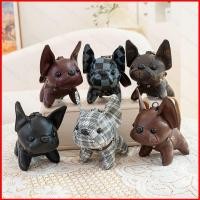 ราคา GL หนัง Faux Mascot Horse French Bulldog หมีตุ๊กตากระเป๋า Charm พวงกุญแจ dollie ของเล่นเด็กสาว GL (43483399848)