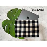 ราคา กระเป๋าผ้าขาวม้า กระเป๋าไอแพด ทรงแข็ง (25077920543)