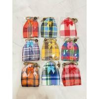 ราคา แพค10ชิ้น ของที่ระลึกผ้าไทย ที่ครอบกุญแจ คุณภาพดี (29084132163)
