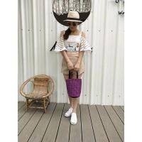 ราคา กระเป๋าถือผ้าขาวม้า ทรงแข็ง ก้นกลม (10811393747)