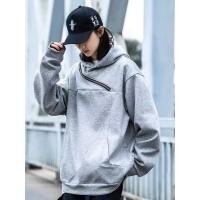 ราคา เสื้อกันหนาวมีฮู้ดซิปคู่สไตล์การทํางานอินเทรนด์สําหรับคู่รัก (27560092895)